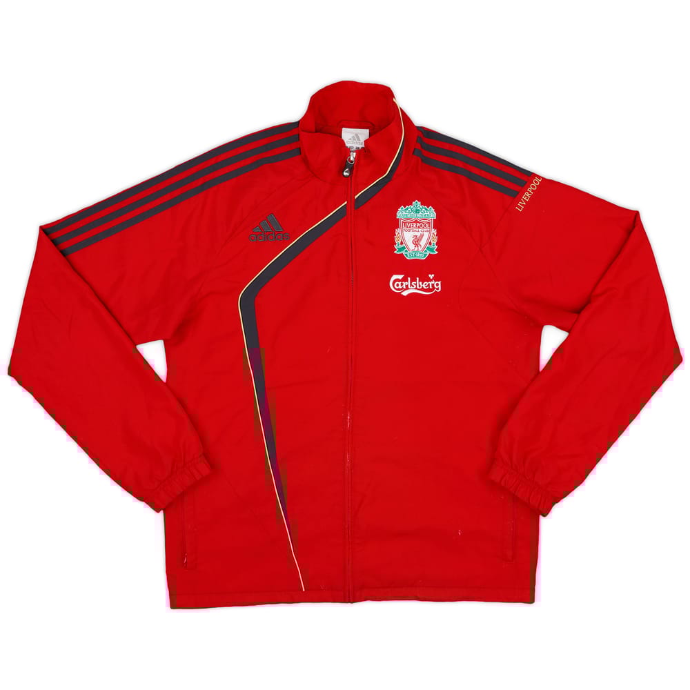 2009-10 Liverpool adidas Track Jacket - 8/10 - (S)