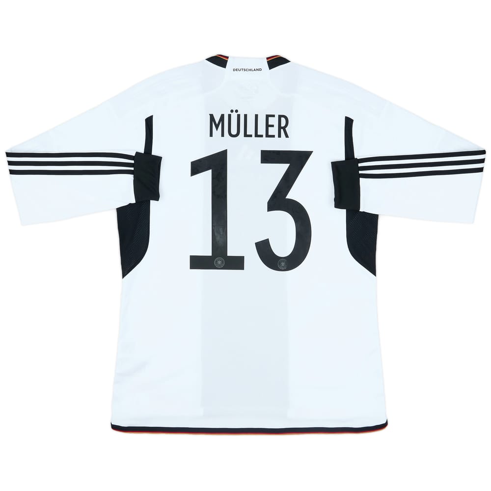2022-23 Germany Home L/S Shirt Muller #13