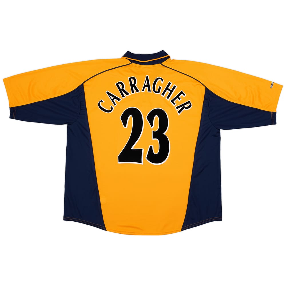2000-02 Liverpool Away Shirt Carragher #23 (3XL)