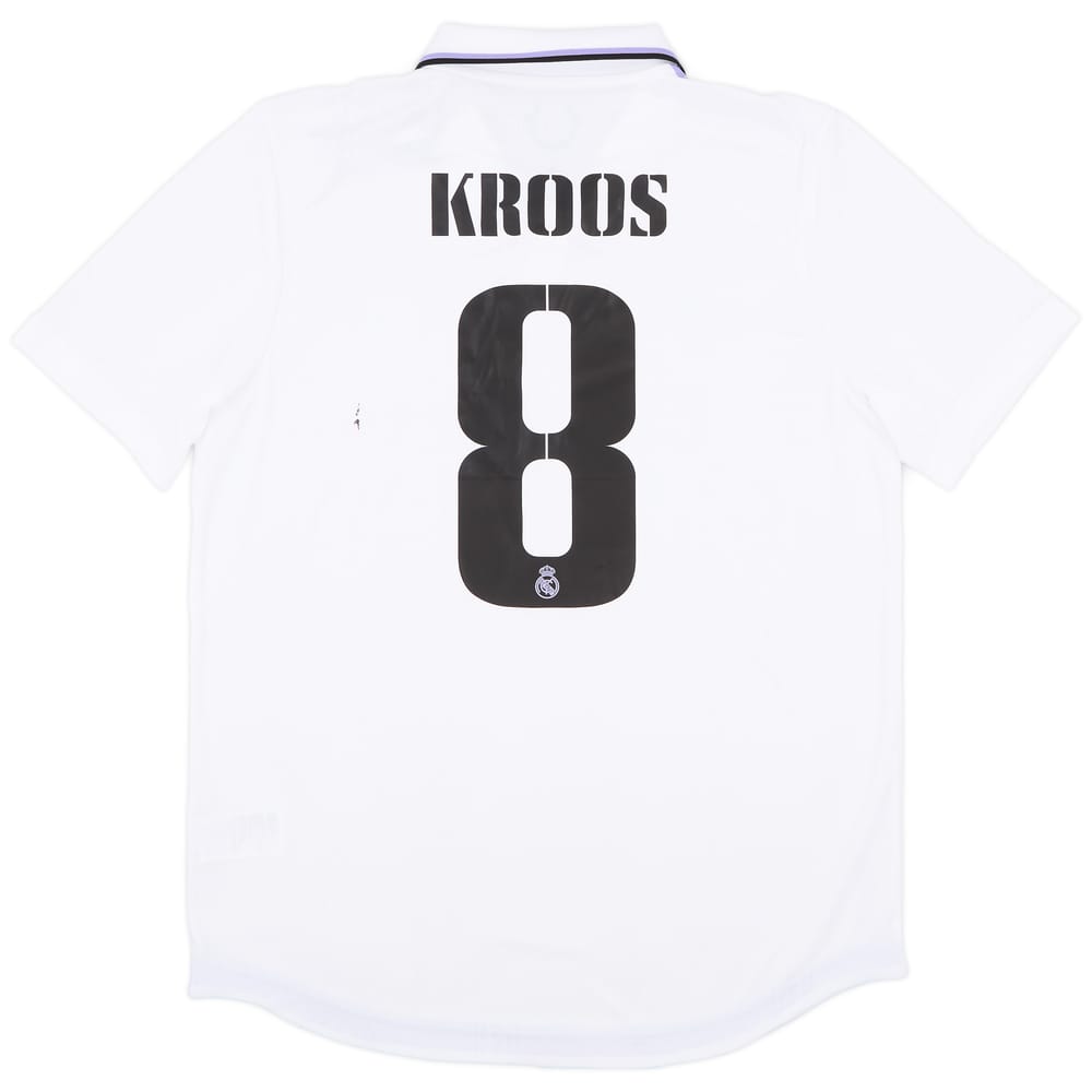 2022-23 Real Madrid Home Shirt Kroos #8 (L)