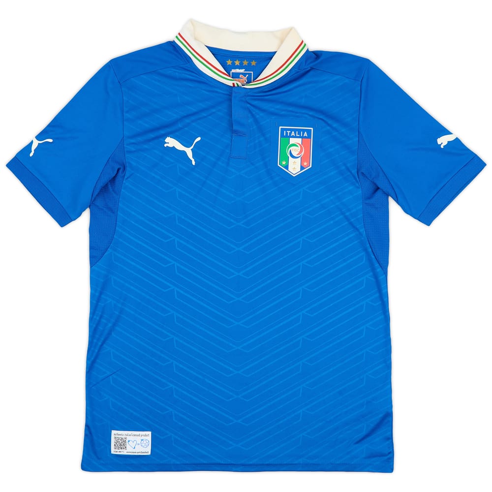 2012-13 Italy Home Shirt - 8/10 - (S)