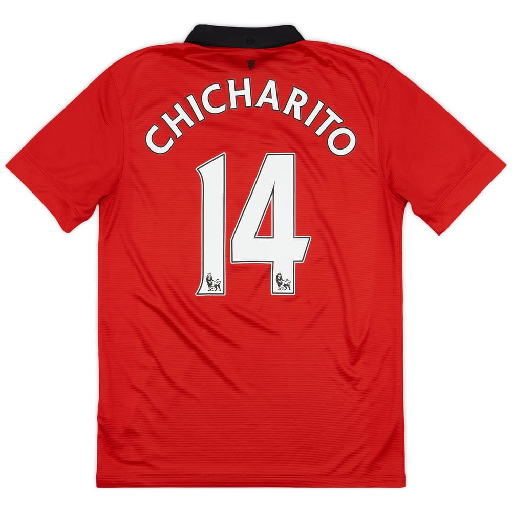 2013-14 Manchester United Home Shirt Chicharito #14