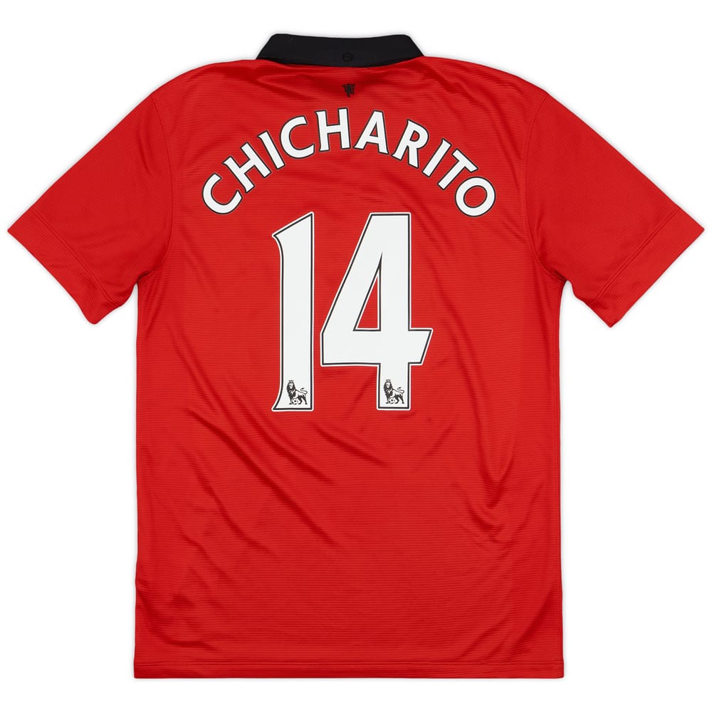 2013-14 Manchester United Camiseta Local Chicharito #14 - 8/10 - (S)