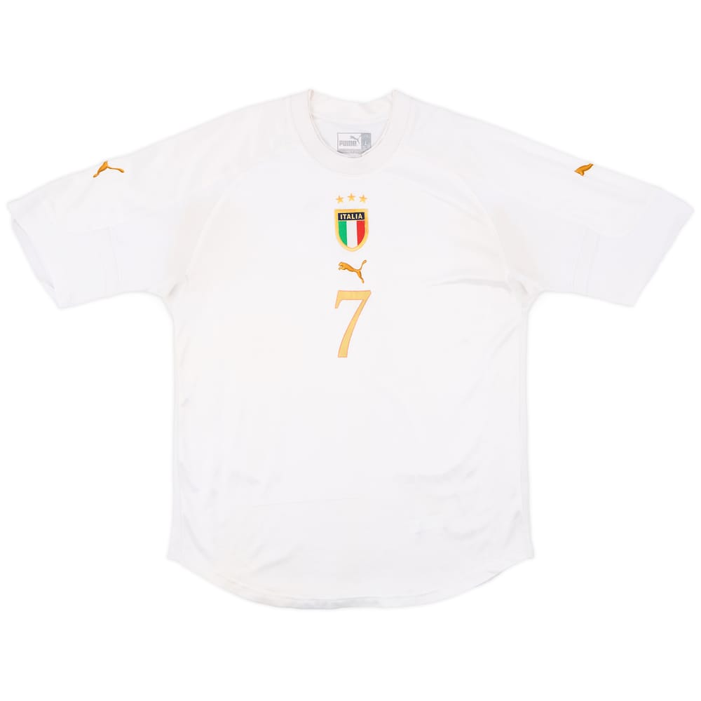 2004-06 Italy Away Shirt #7 - 5/10 - (L)