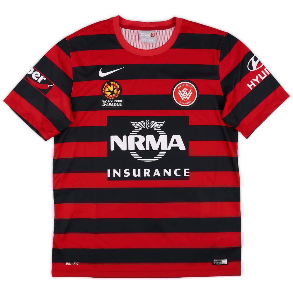 2014-15 Western Sydney Wanderers Home Shirt - 8/10 - (L)