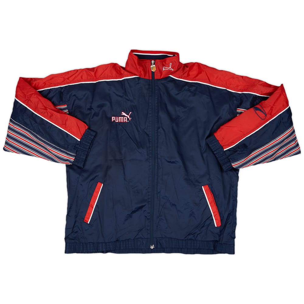 1997-98 Atletico Madrid Puma Track Jacket - 9/10 - (L)