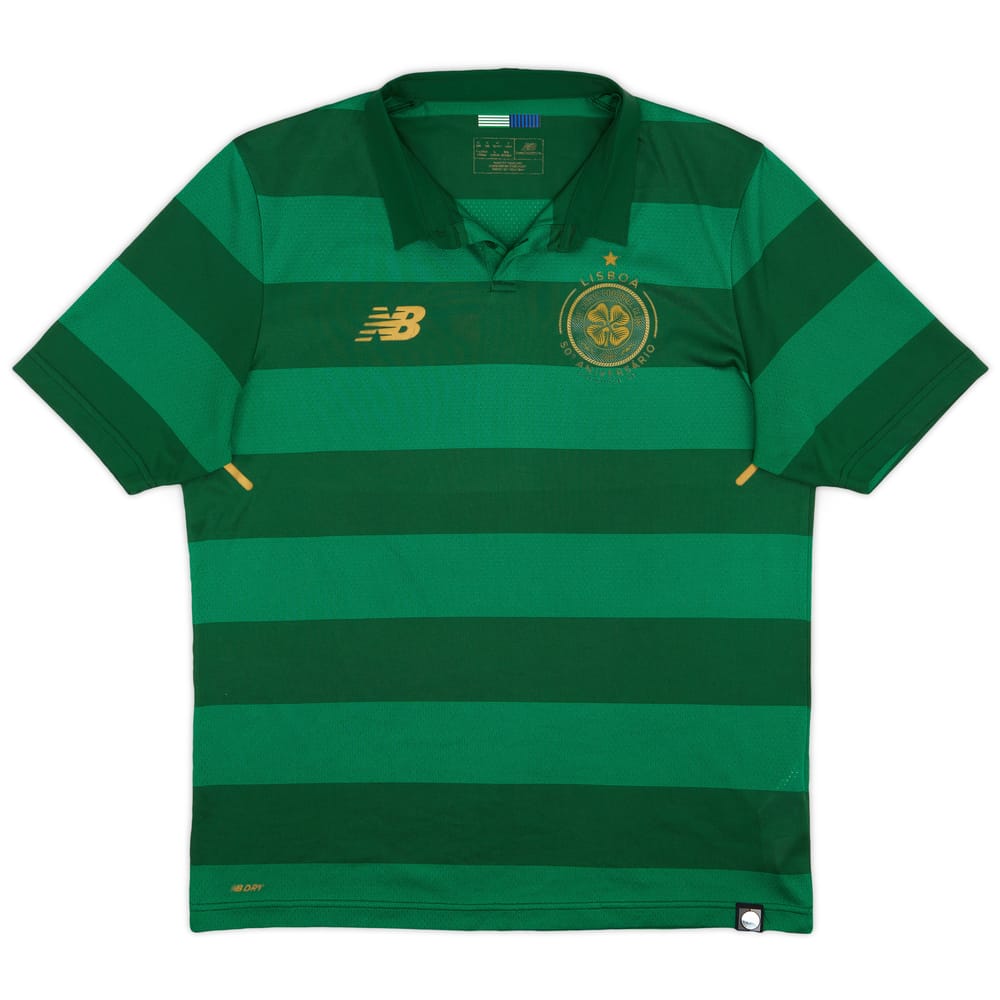 2017-18 Celtic 'Lisbon Lions 50th Anniversary' Away Shirt - 8/10 - (M)