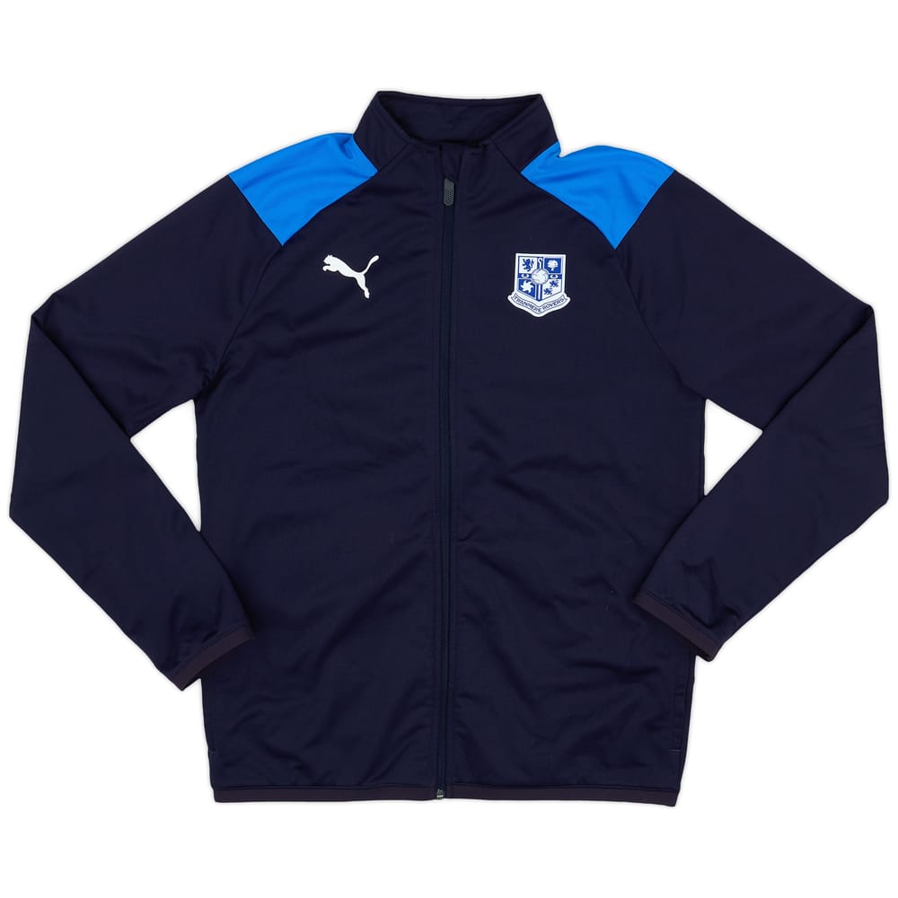 2017-18 Tranmere Rovers Puma Track Jacket - 9/10 - (M)