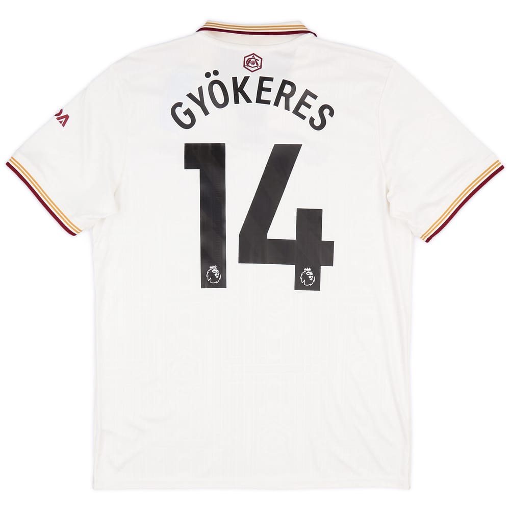 2025-26 Arsenal Third Shirt Gyokeres #14