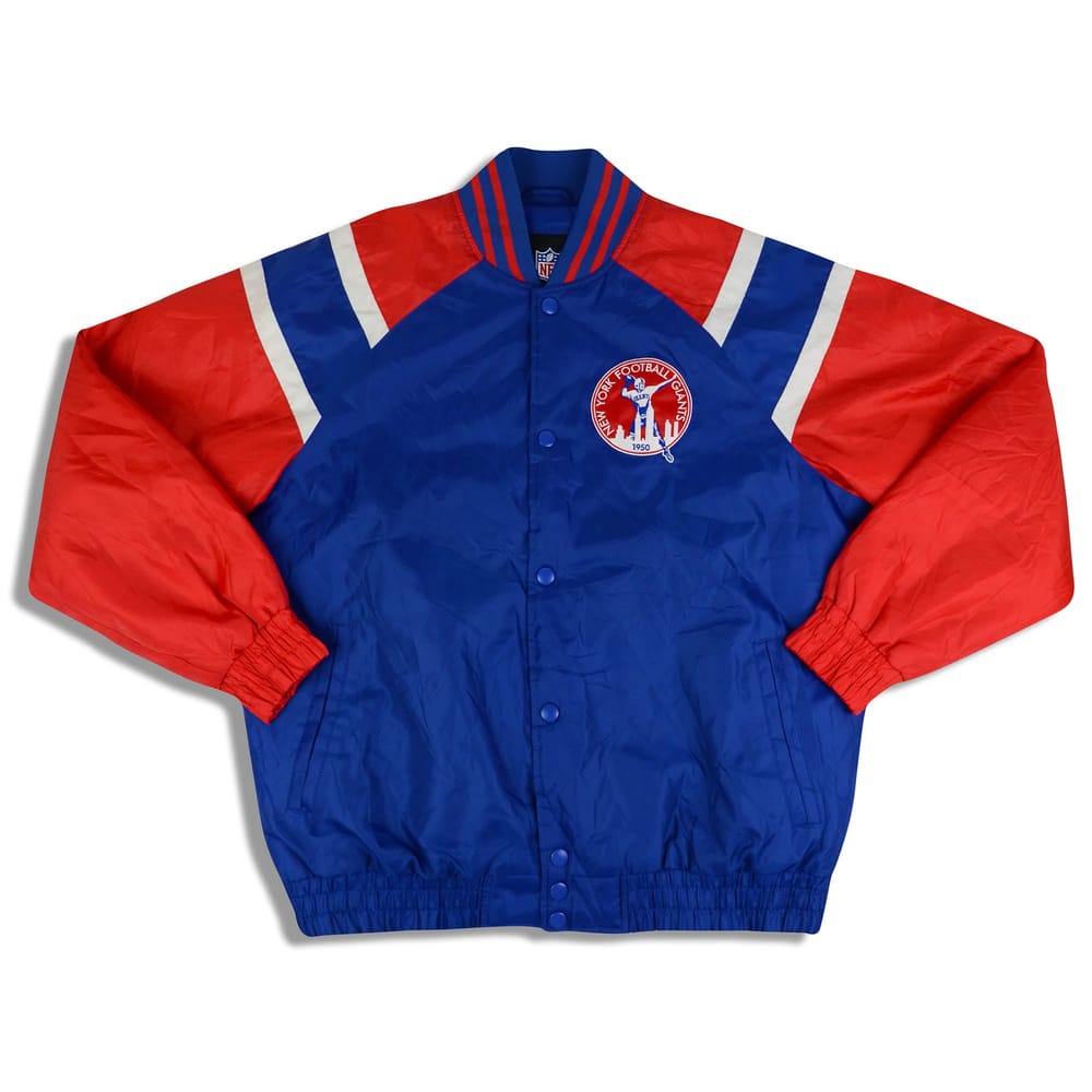 2000s New York Giants Satin Varsity Jacket M