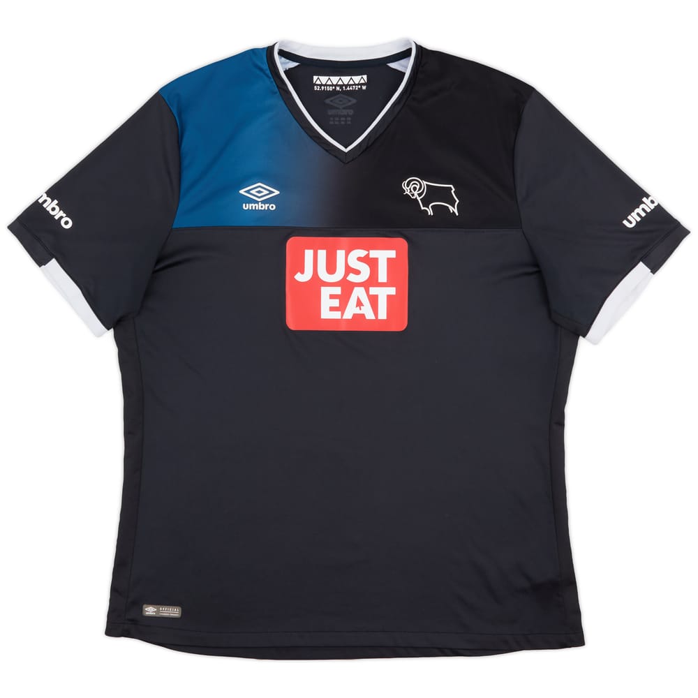 2016-17 Derby County Away Shirt - 9/10 - (XXL)