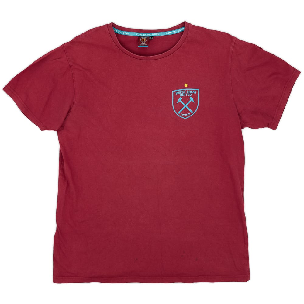 2023-24 West Ham Cotton Tee - 7/10 - (XL)