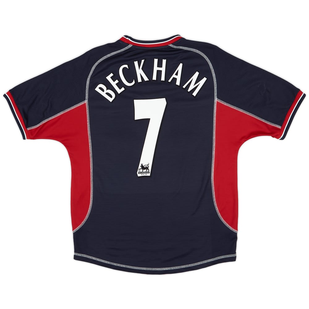2000-01 Manchester United Third Shirt Beckham #7 - 8/10 - (M)