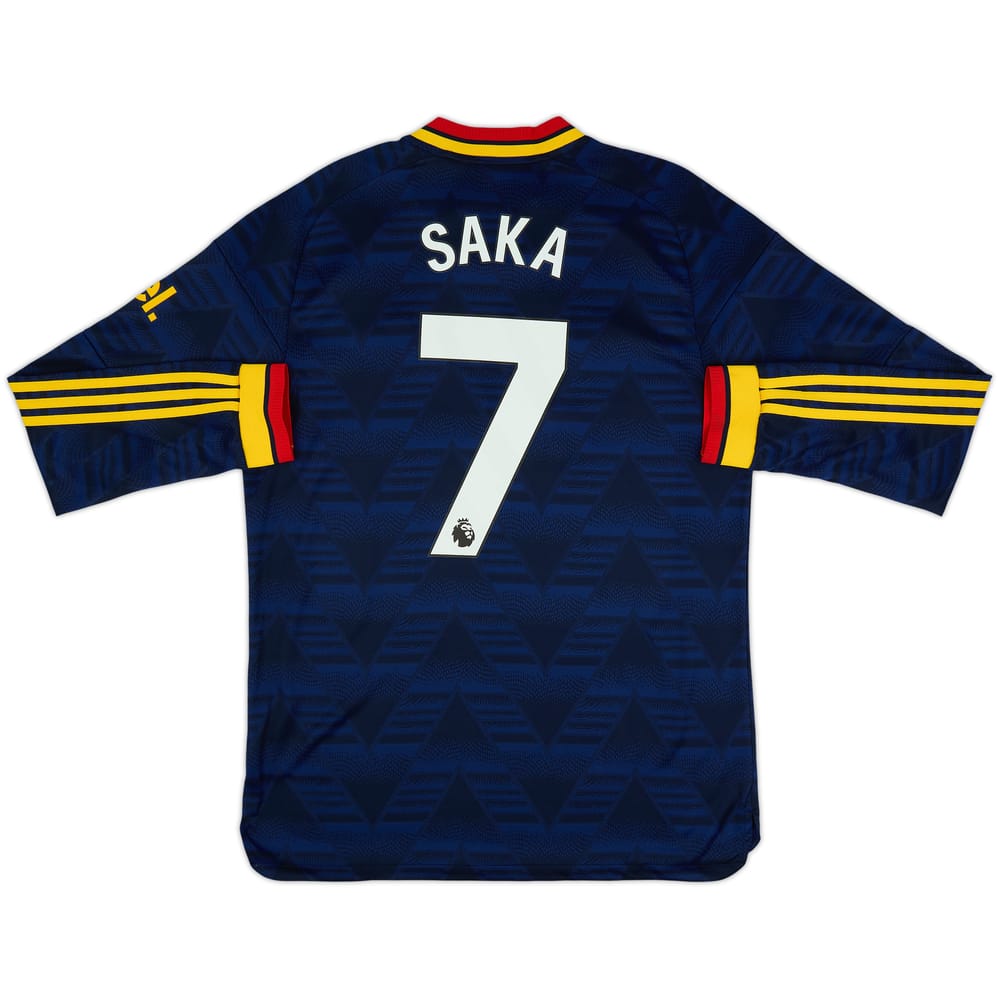 2026-27 Arsenal Authentic Away L/S Shirt Saka #7