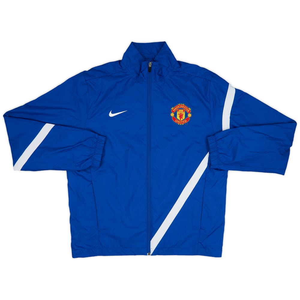 2013-14 Manchester United Nike Track Jacket - 9/10 - (XL)