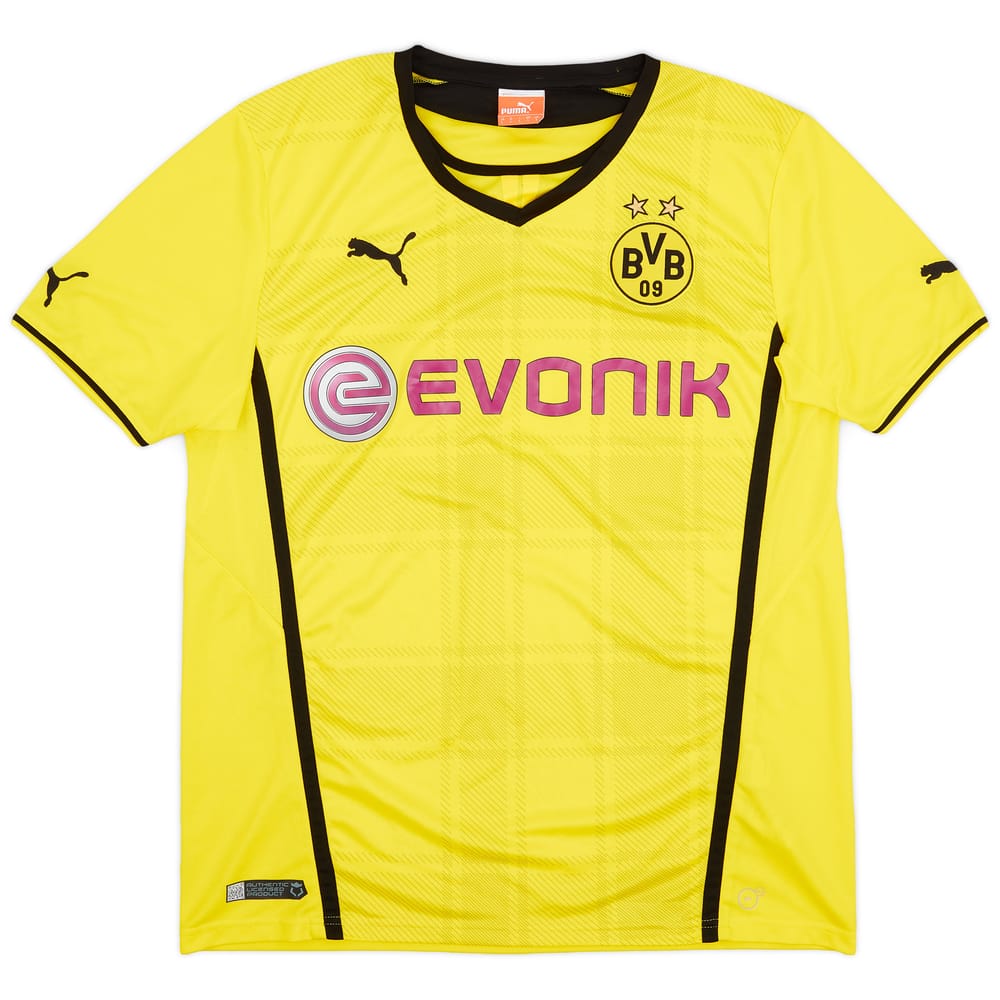 2013-14 Borussia Dortmund Home Shirt - 8/10 - (L)