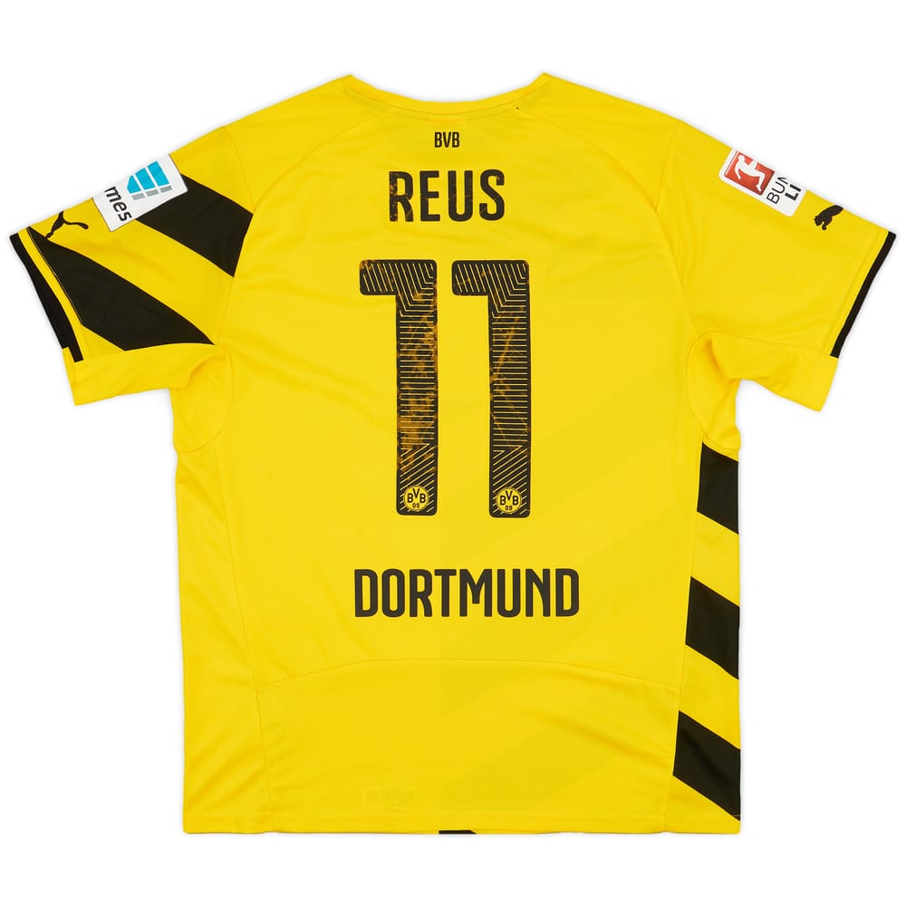 2014-15 Borussia Dortmund Home Shirt Reus #11 - 6/10 - (L)