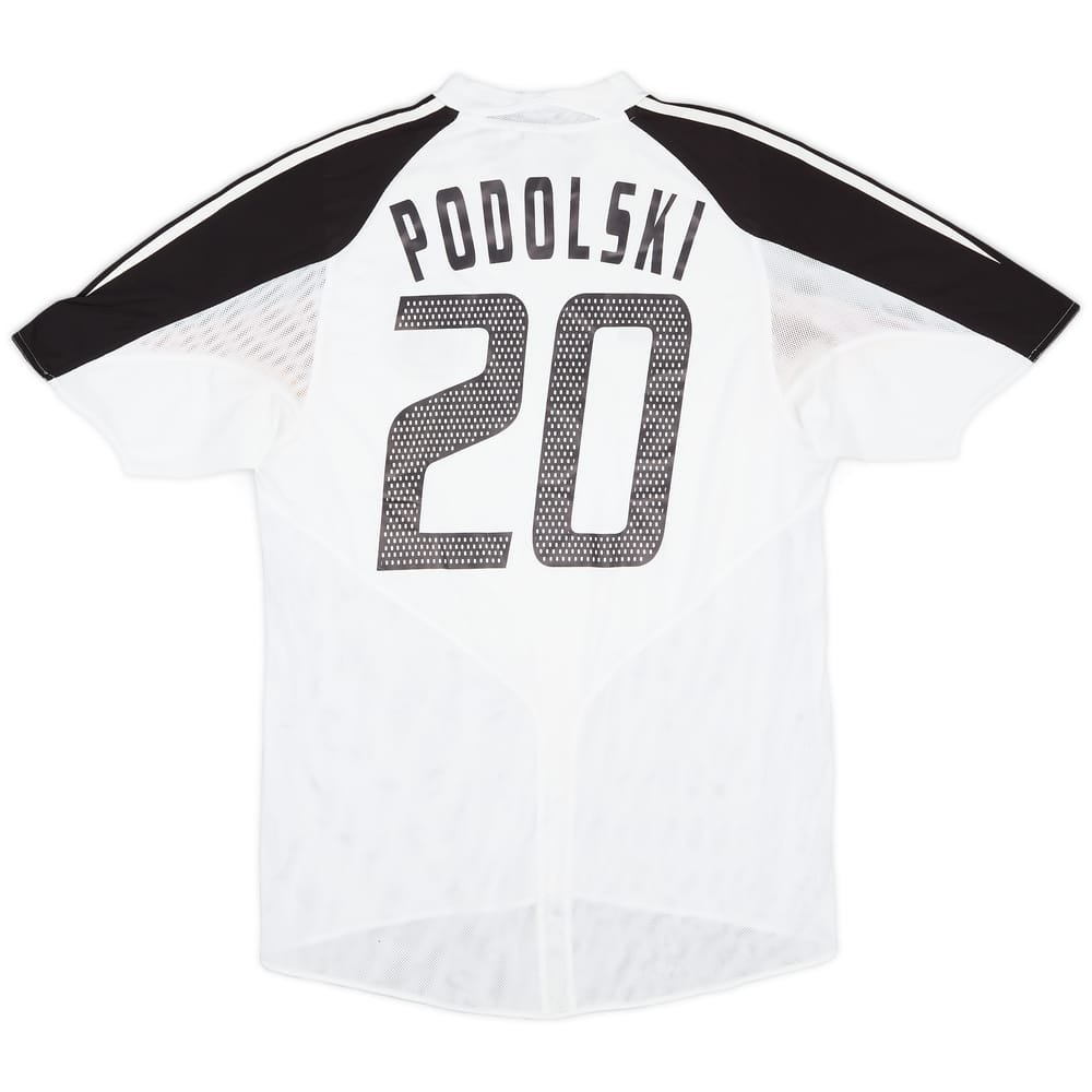 2004-05 Germany Home Shirt Podolski #20