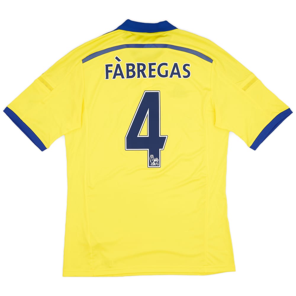 2014-15 Chelsea Away Shirt Fabregas #4 (M)