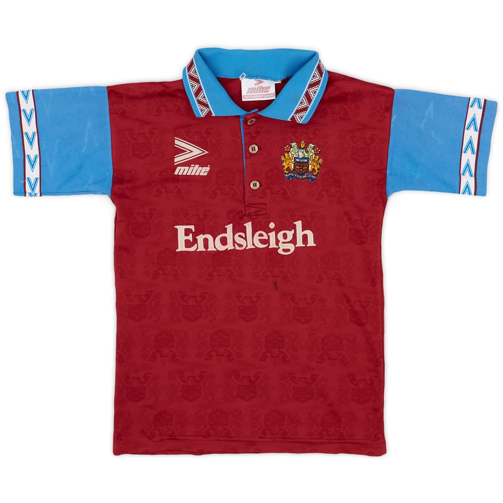 1993-95 Burnley Home Shirt - 8/10 - (M.Boys)