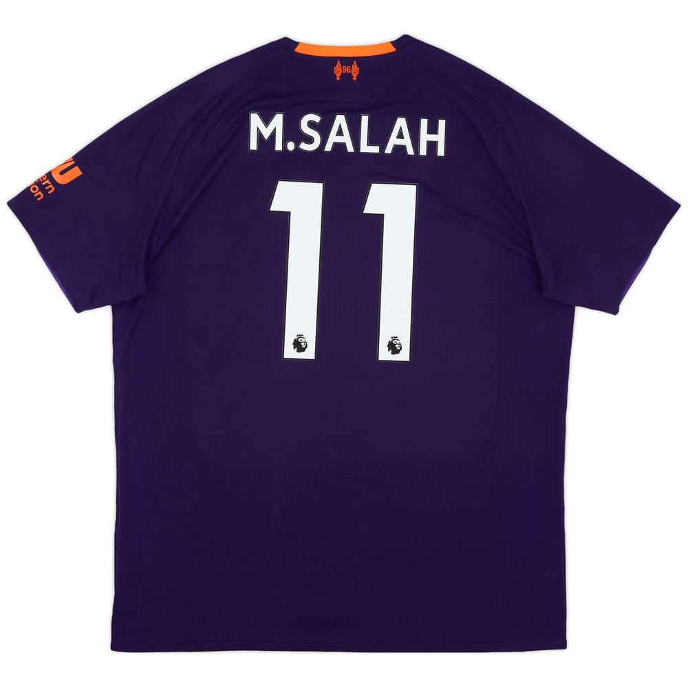 2018-19 Liverpool Away Shirt Salah #11 - 9/10 - (XL)