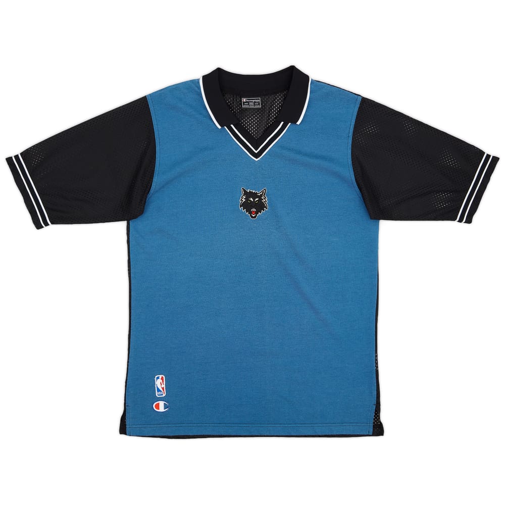 1996-00 Minnesota Timberwolves Champion Shooting Shirt - 8/10 - (XXL)