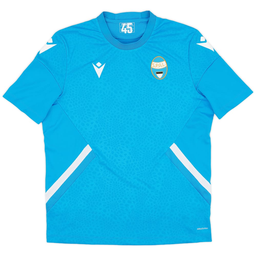2022-23 SPAL Player Issue Macron Training Shirt #45 - 8/10 - (M)