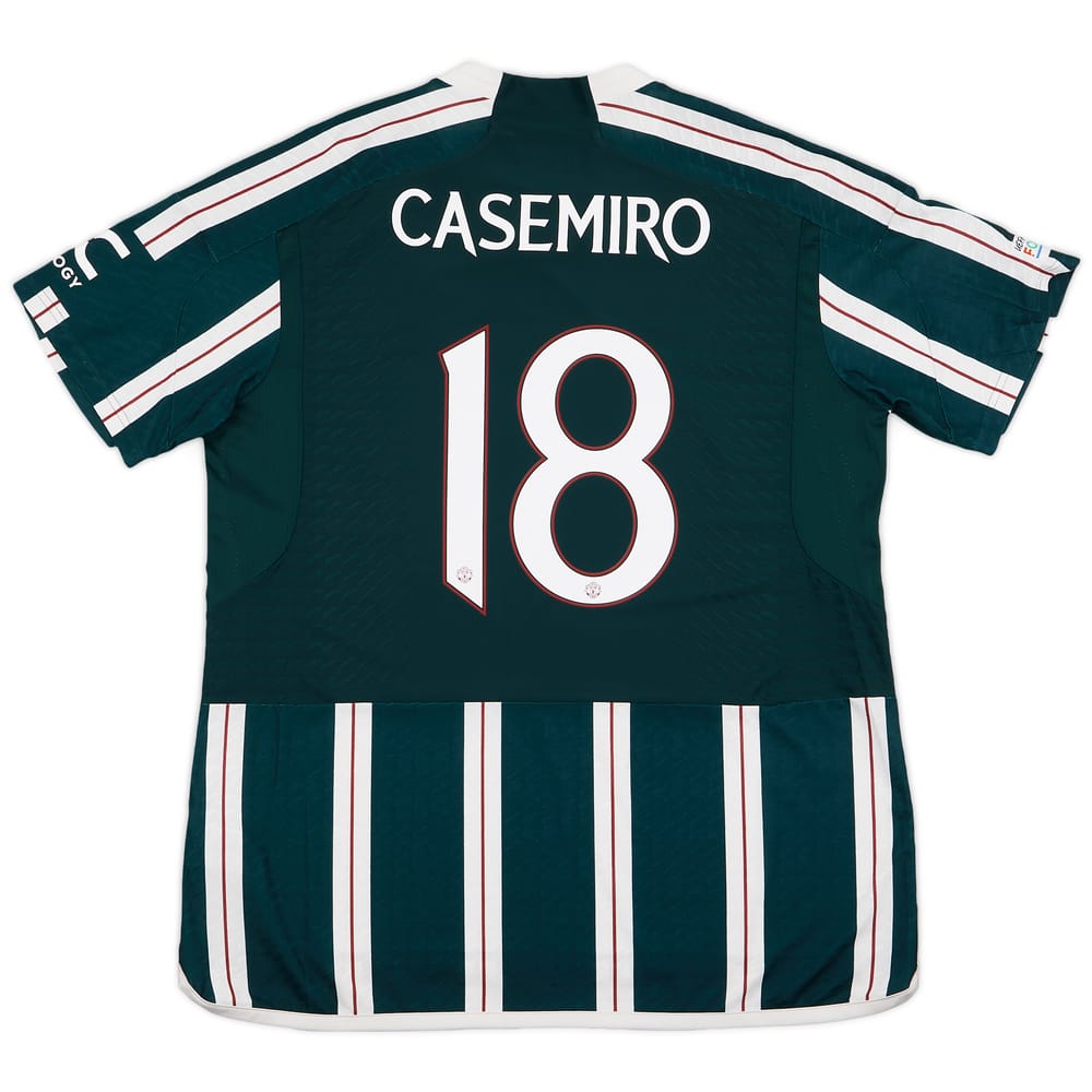 2023-24 Manchester United Authentic Away Shirt Casemiro #18 - 10/10 - (XL)
