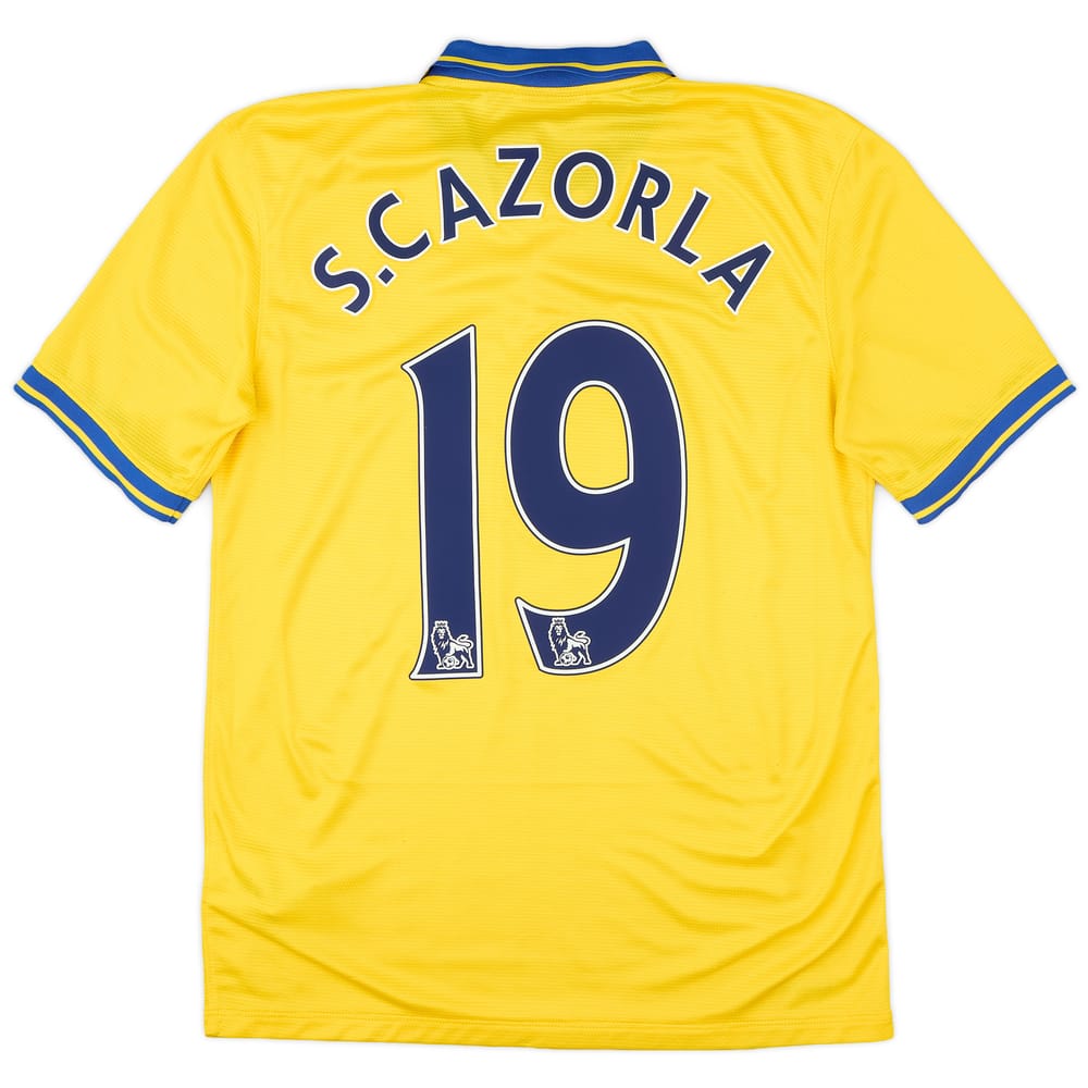 2013-14 Arsenal Away Shirt Cazorla #19 - 9/10 - (M)