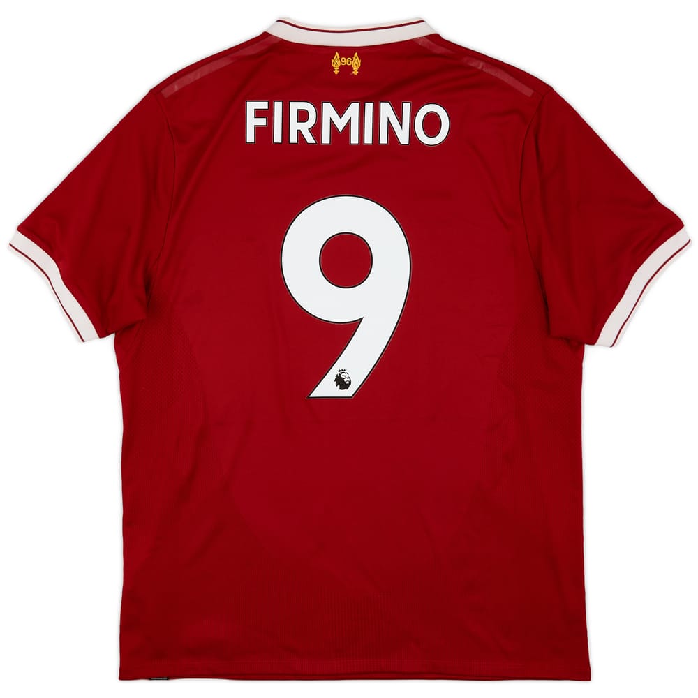 2017-18 Liverpool 125 Years Home Shirt Firmino #9 - 7/10 - (L)
