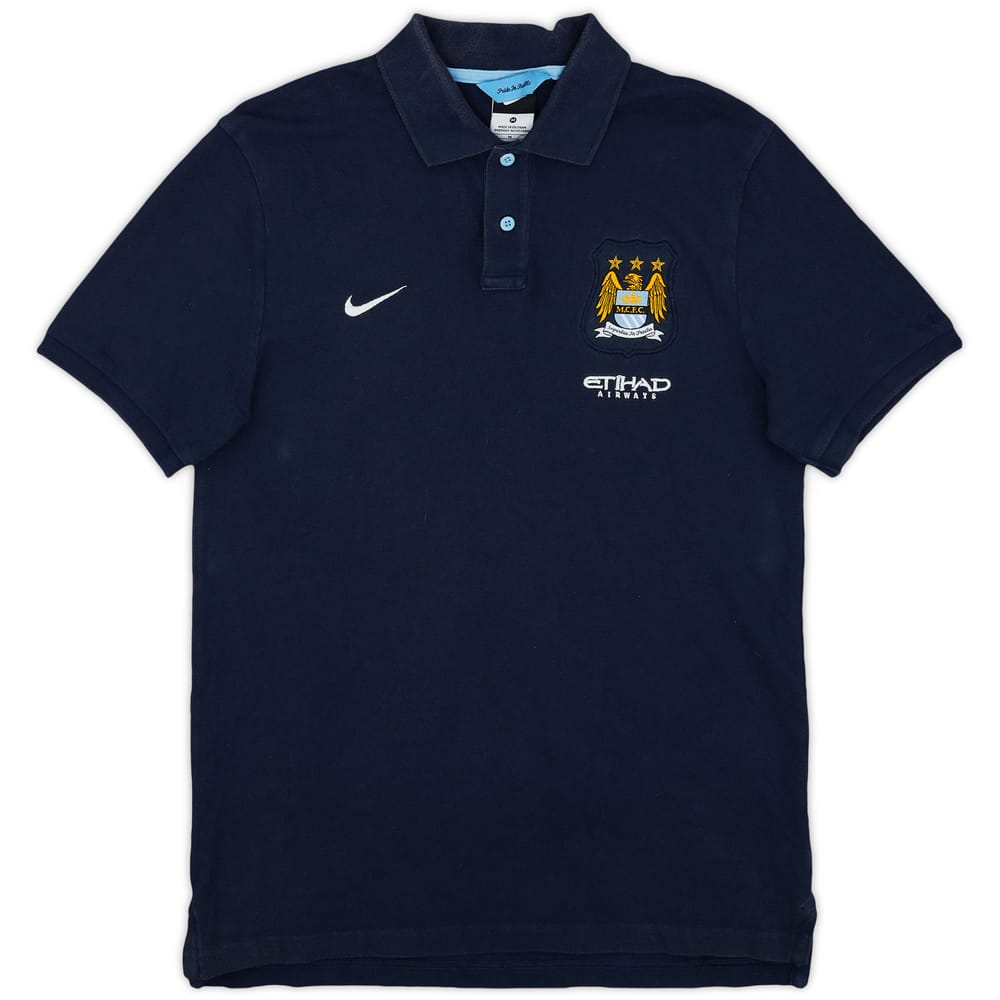 2013-14 Manchester City Polo Shirt - 9/10 - (M)