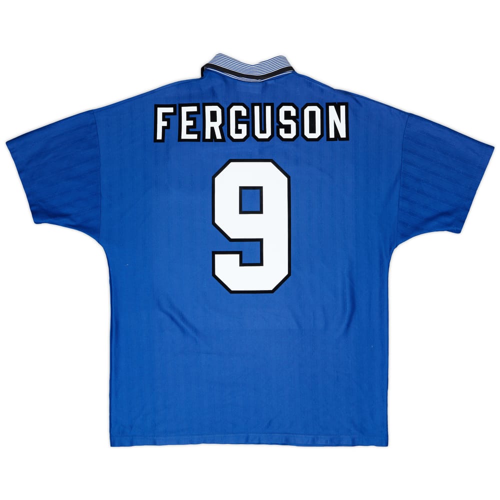 1995-97 Everton Home Shirt Ferguson #9 - 6/10 - (XL)