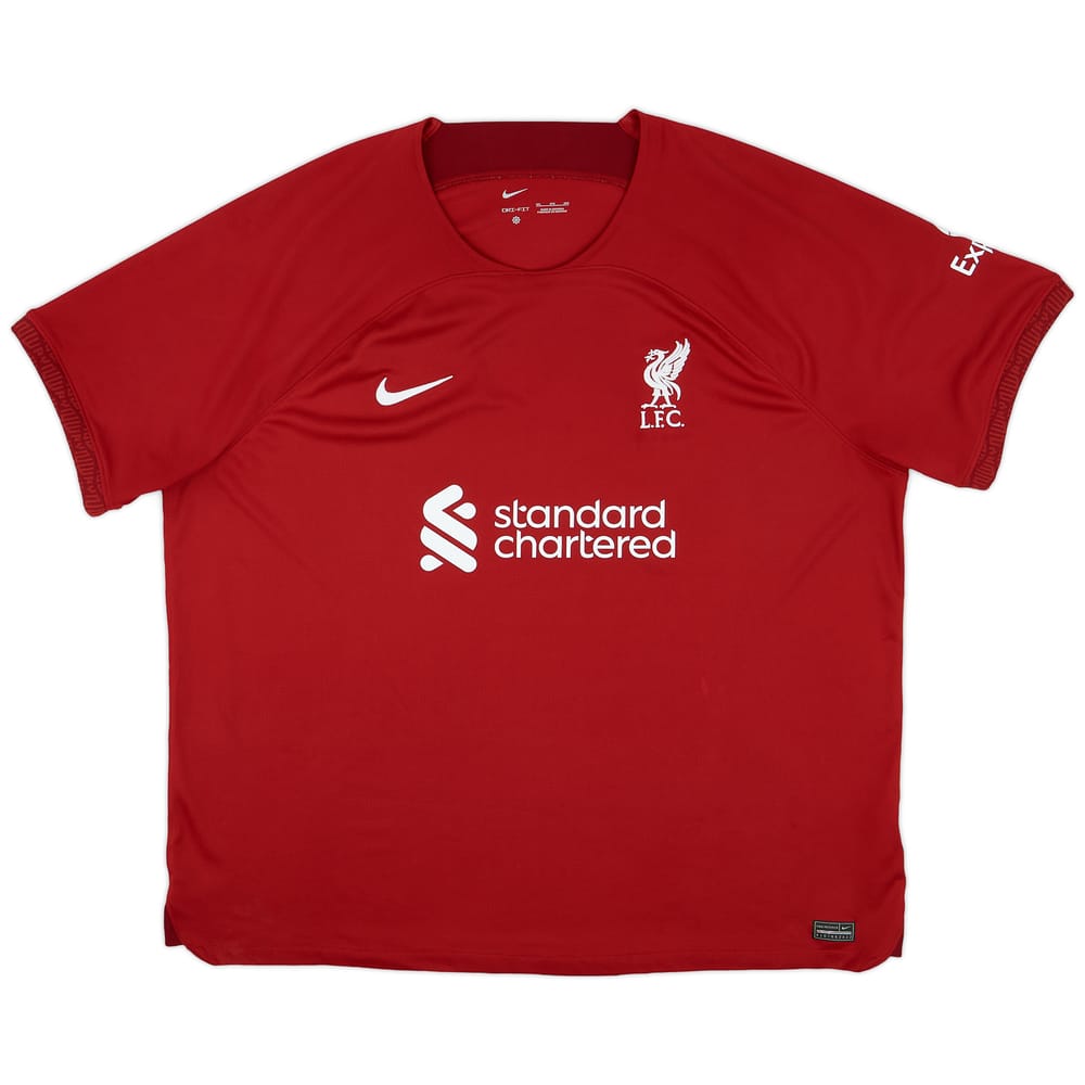 2022-23 Liverpool Home Shirt - 8/10 - (3XL)