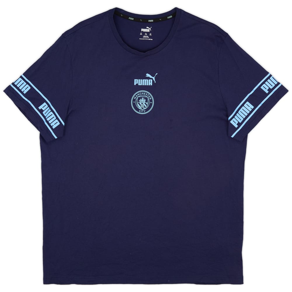 2019-20 Manchester City Puma Cotton Tee - 8/10 - (XXL)