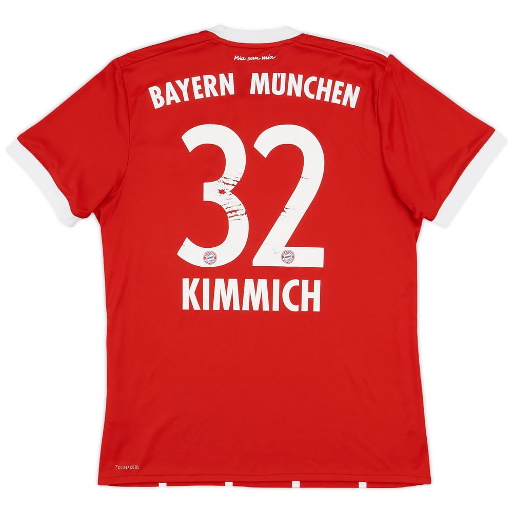 2017-18 Bayern Munich Home Shirt Kimmich #32 - 5/10 - (M)
