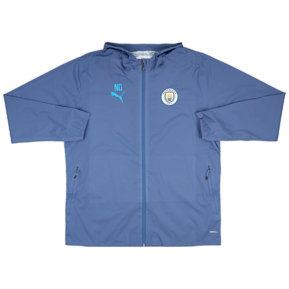 2024-25 Manchester City Staff Issue Rain Jacket #NO - As New - (XL)