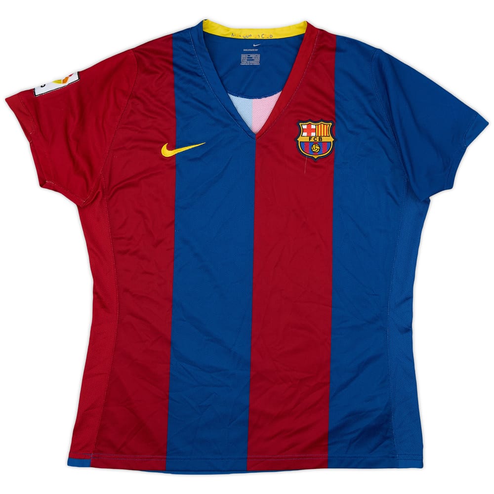 2006-07 Barcelona Home Shirt - 8/10 - (Women's XL)