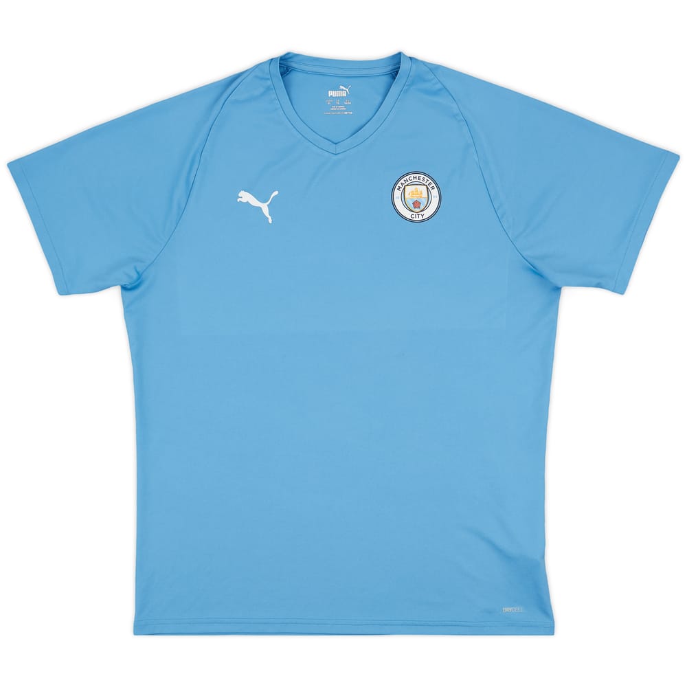 2021-22 Manchester City Puma Training Shirt - 8/10 - (XL)