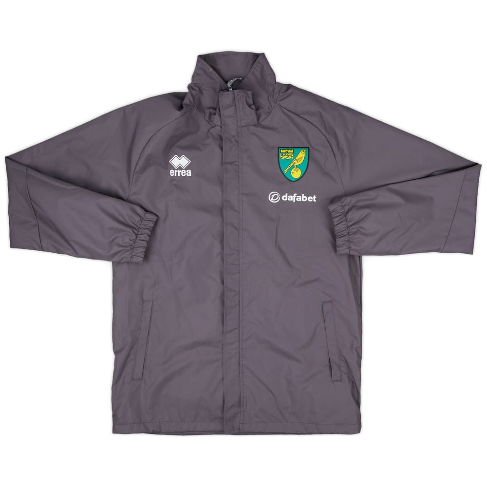 2019-20 Norwich Errea Rain Jacket - 8/10 - (M)