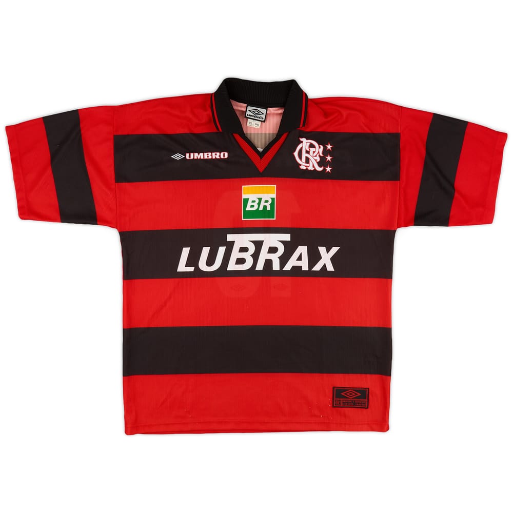 1999 Flamengo Home Shirt #10 - 8/10 - (XL)