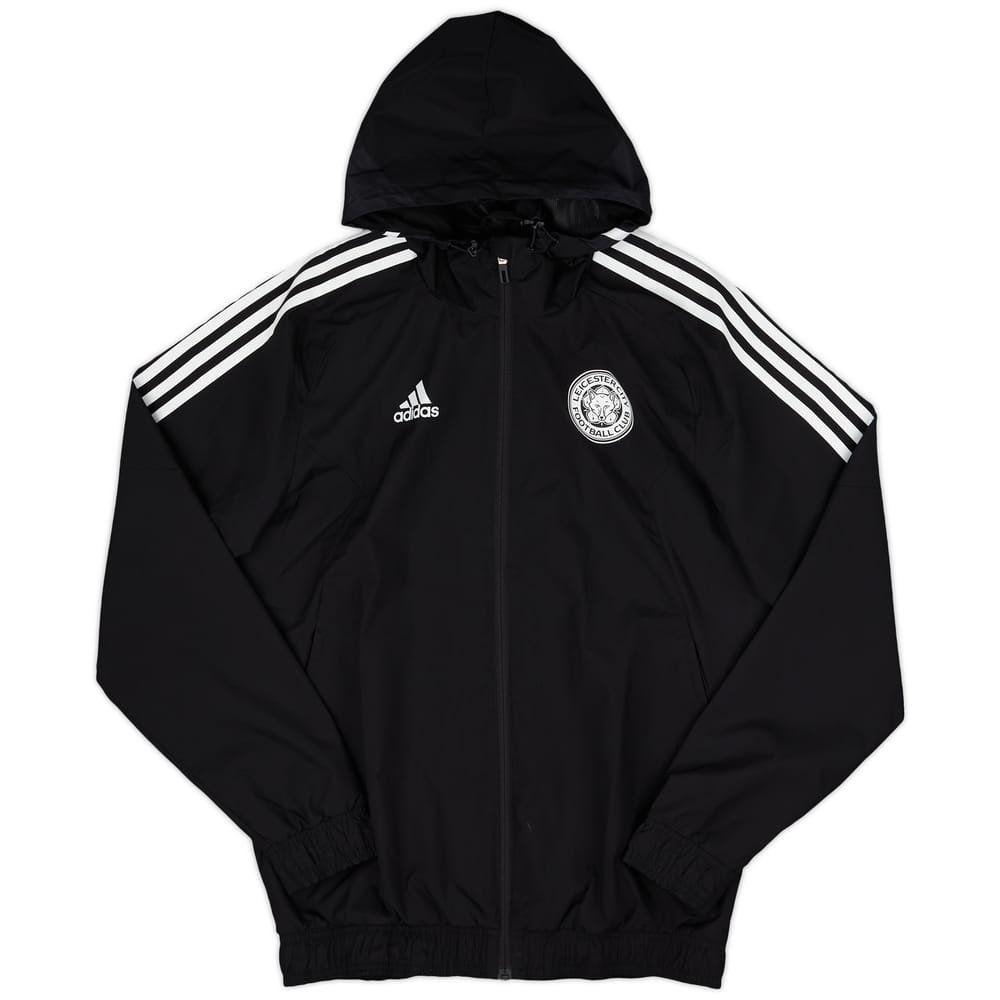 2022-23 Leicester City adidas Hooded Rain Jacket - 8/10 - (S)