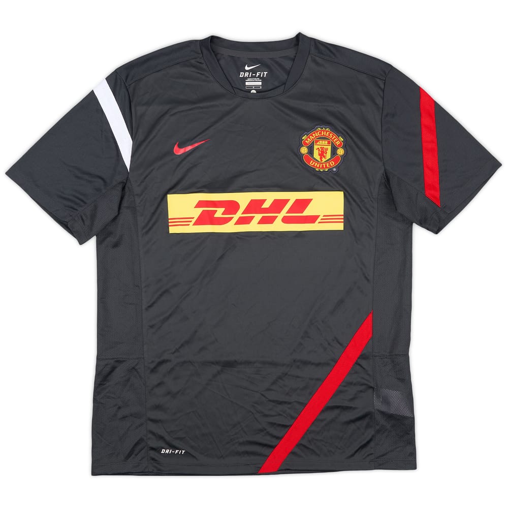 2012-13 Manchester United Nike Training Shirt - 8/10 - (L)