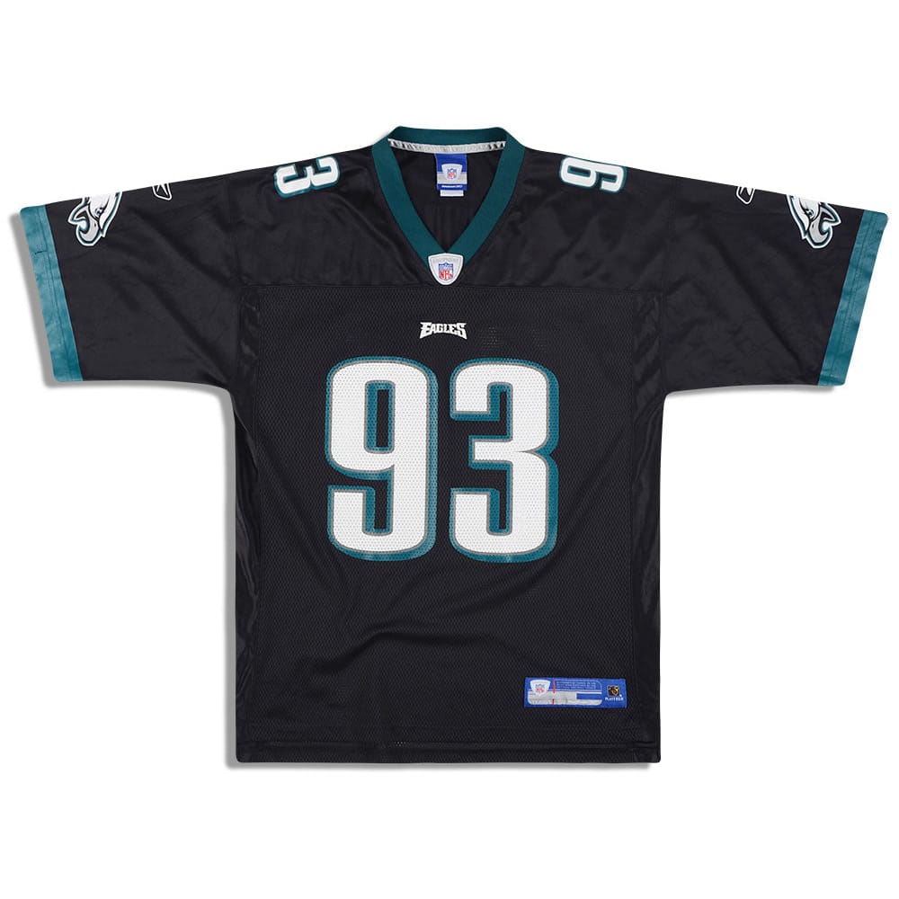 2005-06 Philadelphia Eagles Kearse #93 Reebok On Field Jersey (Alternate) L