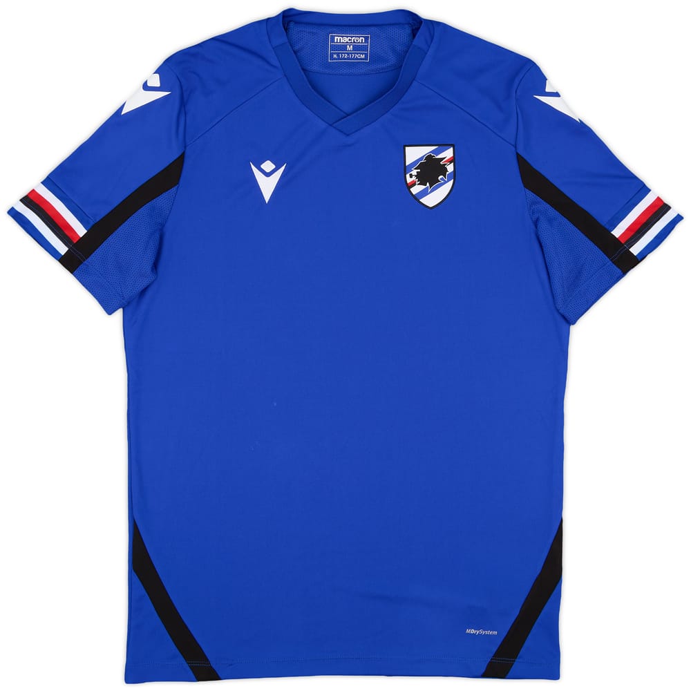 2020-21 Sampdoria Macron Training Shirt - 8/10 - (M)