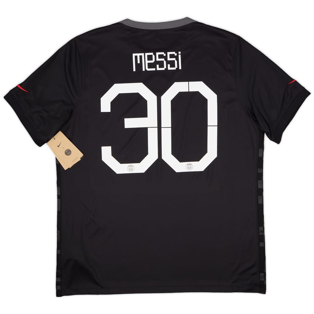 2021-22 Paris Saint-Germain Third Shirt Messi #30 (XL)