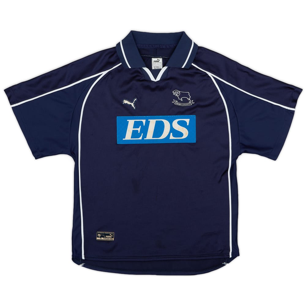 2000-01 Derby County Away Shirt - 6/10 - (XL.Boys)