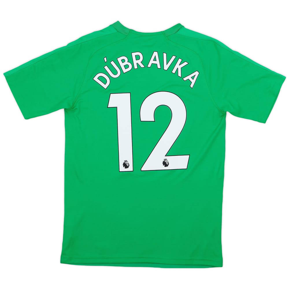 2018-19 Newcastle GK S/S Shirt Dubravka #12 - 9/10 - (S)