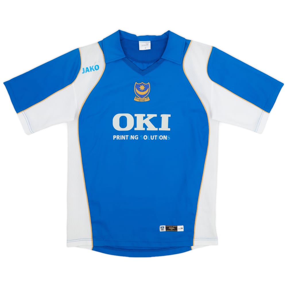 2005-06 Portsmouth Home Shirt - 4/10 - (S)