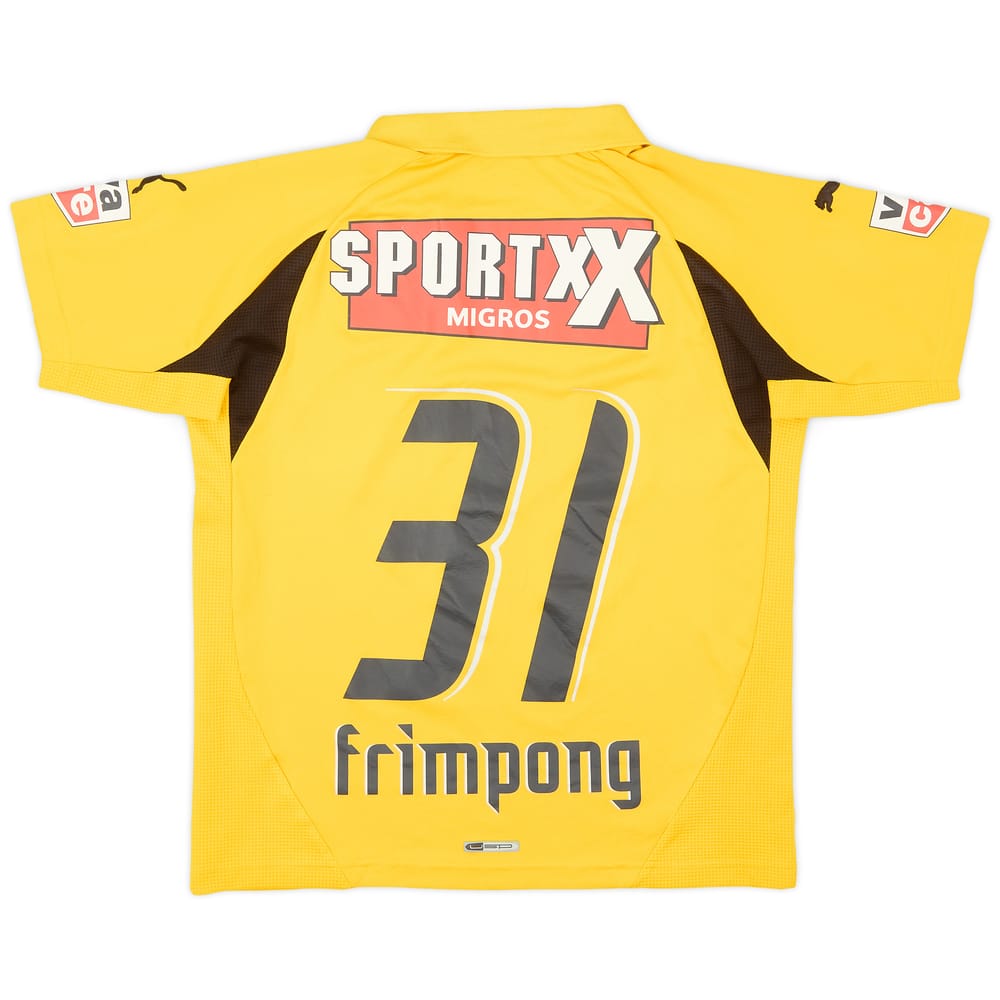 2007-08 Young Boys Home Shirt Frimpong #31 - 6/10 - (XL.Boys)