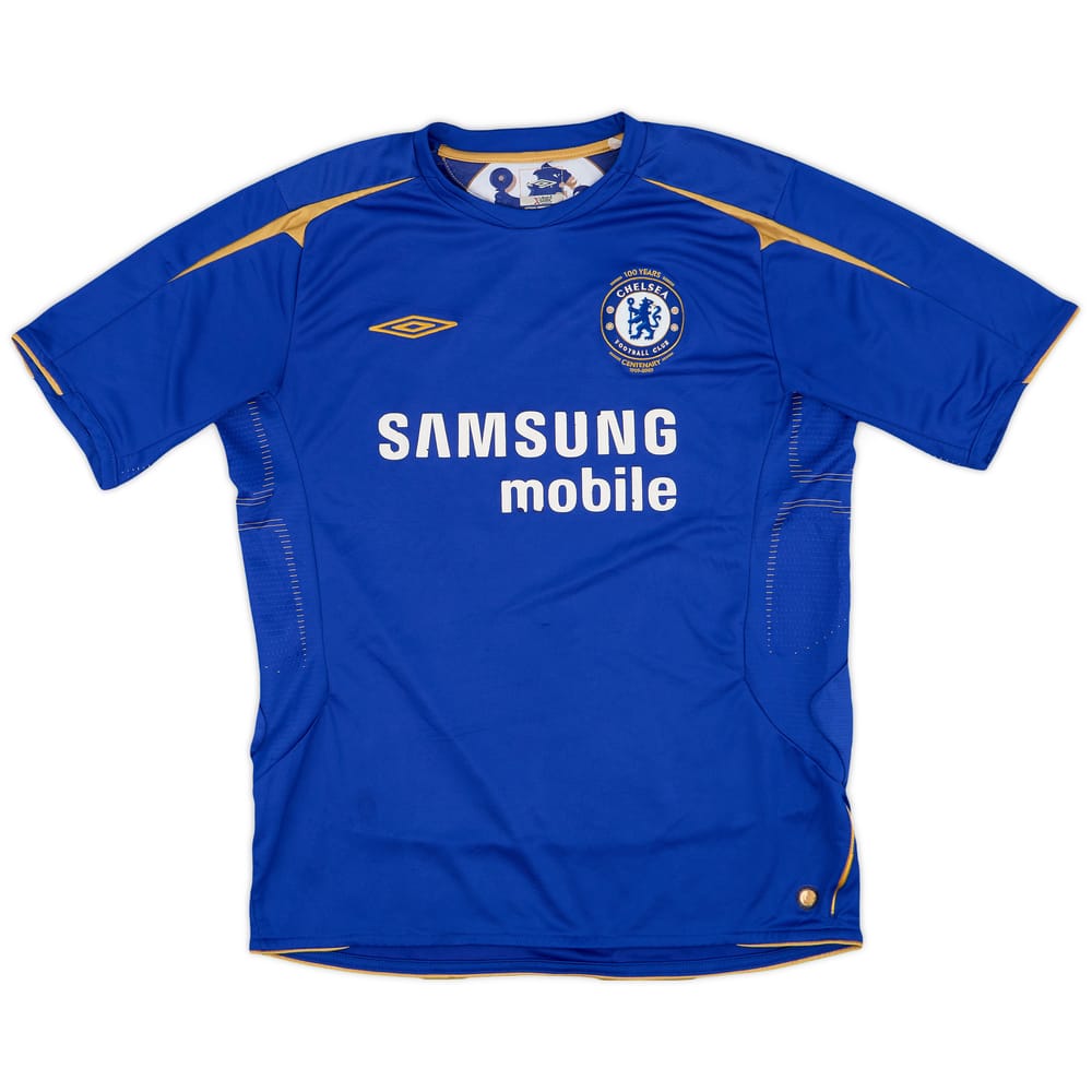 2005-06 Chelsea Centenary Home Shirt - 5/10 - (L)